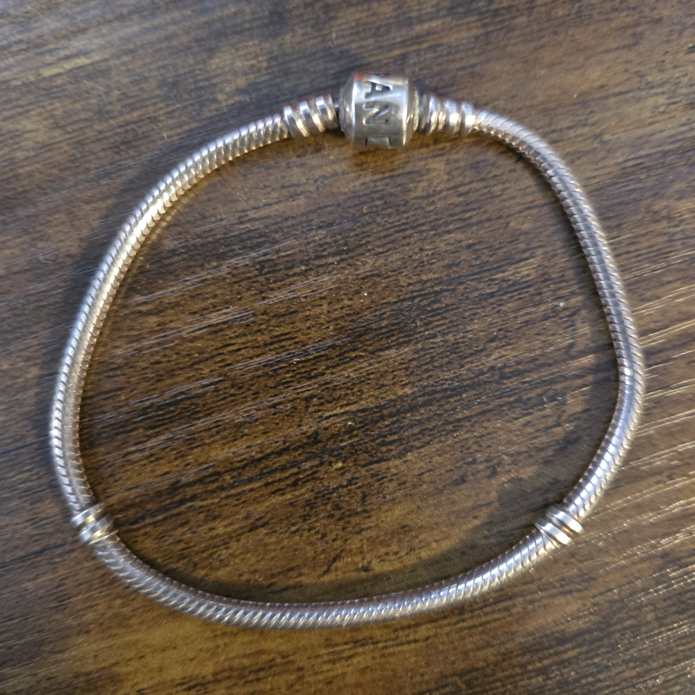 Pandora Silver and Gold Bracelet